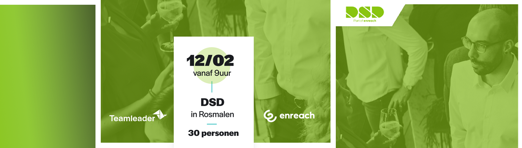 12 februari | Teamleader x Enreach x DSD - Ontbijtsessie over CRM & Telefonie